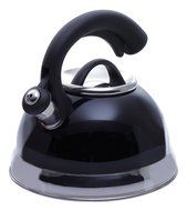 Creative Home 77040 Symphony Plum Over Stainless Steel Body Whistling Tea Kettle with Capsulated Bottom, 2.6-... N6