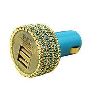 EVTECH(TM) Universal 2 Amps / 1 Amps Dual USB Car charger for Smartphones Mobile Phones Touchscreen Tablet Digital...