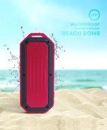 iJoy Beach Bomb IP66 Waterproof Shockproof Portable Bluetooth Speaker With built in Mic Aux-In and 2,000mAh Battery... N31