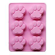 Diy Jelly Ice Cube Silicone Cake Candy Chocolate Lovely Cat Footprint Flex Making Molds Moulds N3