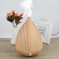 oobest Wood Grain Essential Oil Diffuser Humidifier-300ML Diffuser Cool Mist Humidifier Air Purifier Use with... N4