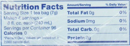 Tetley USA Round Iced Tea Blend Family Size, 24-Count Packages (Pack of 6) N3