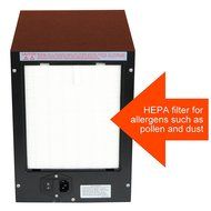 New Age Living CS3500 Portable Ionic HEPA Air Purifier - HEPA Filter &amp; Ionizer For Allergens - Built-In Ozone... N5