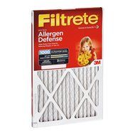 3M 9842DC-6 Filtrete 1000 Micro Allergen Defense Filter, 12 x 30 x 1&quot;