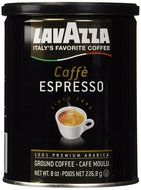 Lavazza Caffe Espresso Ground Coffee, 8-Ounce Can (Pack of 2)