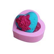 Dachun Love Heart Rose Diary Silicone Gel Non-stick Cake Bread Mold Chocolate Jelly Candy Baking Roasting Mould