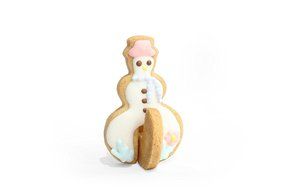 MOJA&reg; 3D CHRISTMAS Scenario Cookie Cutter Set (Stainless Steel), Snowman, Christmas Tree, Deer And Sled N6