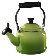 Le Creuset Enamel-on-Steel Demi 1-1/4-Quart Teakettle, Caribbean N2