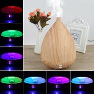oobest Wood Grain Essential Oil Diffuser Humidifier-300ML Diffuser Cool Mist Humidifier Air Purifier Use with... N7
