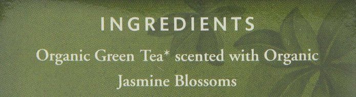 Choice Organic Jasmine Green Tea, 16-Count Box (Pack of 6) N5