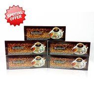 5 Boxes Gano Excel Ganocafe Classic Ganoderma Healthy Coffee 150 Sachets