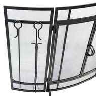 Pleasant Hearth FA498ST Curved Screen With Tools N3