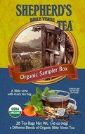 Organic Bible Verse Tea: Sampler Box
