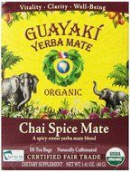 Guayaki Chai Spice Mate Tea Bags, 100% Organic, 16 Tea Bags N4