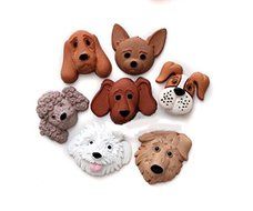 Wholeport Lovely Dogs Puppy Silicone Handmade Fondant Mold Candy Mould DIY Cake Decorating Molds