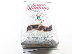 Santo Domingo Whole Roasted Bean Dominican Coffee New 3 Pounds Pack N4
