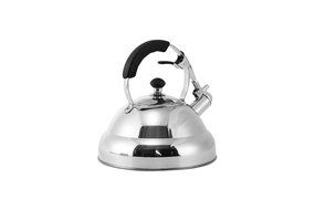 Tea Kettle - Stainless Steel Stovetop Whistling Tea Kettle, 3-Liter by Juvale N3