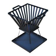 Gracelove Outdoor Fire Pit Basket Backyard Deck Fireplace Stove Steel Patio Heater N4