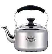 Home N Kitchenware Collection Large (3 Liter) Stainless Steel TeaKettle Teapot, Steel Whistling Capsule Base Stovetop...