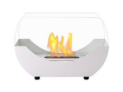 Ignis Portable Tabletop Ventless Bio Ethanol Fireplace - Liberty (Black) N2