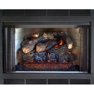 Peterson Gas Logs 24-inch Charred Royal English Oak Logs Only No Burner