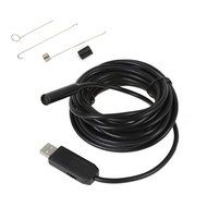 15M 10mm Waterproof USB Borescope Endoscope Inspection Tube Pipe LED Video Color Camera