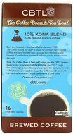 CBTL 10% Kona Blend Brew Coffee Capsules By The Coffee Bean &amp; Tea Leaf, 16-Count Box N3