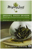Mighty Leaf Green Tea, Organic Green Dragon, 15 Pouches