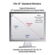 Kantek LCD Monitor Magnifier Filter, Fits 19 Inch Widescreen LCD Screen (MAG19WL) N8