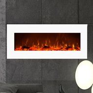 Moda Flame Houston 50 in. Electric Wall Mounted Fireplace N2