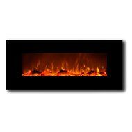 Moda Flame Houston 50 in. Electric Wall Mounted Fireplace N3