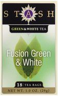 Stash, Fusion Green &amp; White Tea, Tea Bags, 18 ct