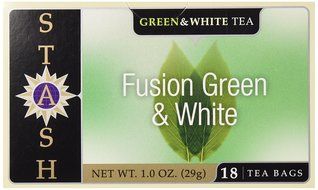 Stash, Fusion Green &amp; White Tea, Tea Bags, 18 ct N3