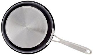 KitchenAid KCS60LCOB Stainless Steel 6.0-Quart Low Casserole with Lid Cookware - Onyx Black N23