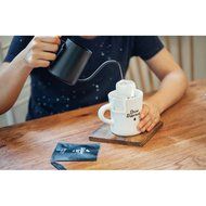 Slim Plus Drip Kettle Mini-cup Bracket Hand Teflon Stainless Steel coffee Kettle