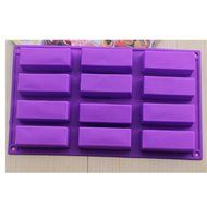 EVTECH(TM) Rectangular Style Silicone Gel Non Stick Cake Bread Mousse Biscuit Ice Pudding Mold Chocolate Jelly...