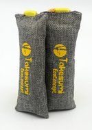 TAKESUMI EcoConcept &ndash; Bamboo Activated Charcoal Shoe Deodorizer Bags &ndash; Natural shoes &amp; fridge &amp; car &amp; luggage... N2