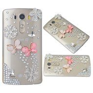 Spritech(TM) Bling Phone Case For LG V10,3D Handmade Crystal Perfume Pattern Accessary Design Clear Cellphone... N2