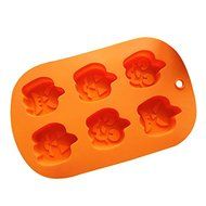 Pumpkin Wizard Silicone Cake Mold Pan 10.2"x6.8"x1.1" Color At Random N2