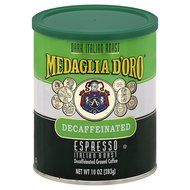 Medaglia D'Oro Italian Roast Decaffeinated Espresso Coffee, 10 Ounce N2