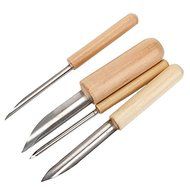 ACE 4pcs Semi Round Hole Cutters Pottery Clay Ceramic DIY Tools For Drilling &amp; Sculpture N5
