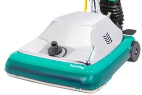 Bissell BigGreen Commercial BG101DC ProCup Comfort Grip Handle Upright Vacuum with Magnet, 870W, 12" Vacuum Width N3