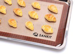 Sankit Premium Silicone Baking Mat,non-stick Reusable Baking Liner,16.5 X 11.8 Inches-blue N2