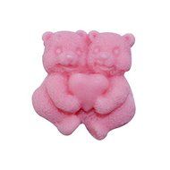2win2buy Food Grade Silicone MINI Fondant Mold Cake Mold &amp; Chocolate Soap Candy Jelly Ice Mold Mould Pan-Bears N5