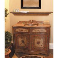 Pearl Mantels 418-72 Homestead Natural Unfinished 72&quot; Mantel Shelf