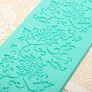 Flower Lace Cake Mold Silicone Fondant Mould N6