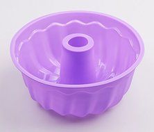 Purple 9-Inch Silicone Cake Mold