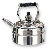 Old Dutch 3 Quart Stainless Steel Windsor Whistling Teakettle