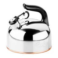 Revere Whistling Tea Kettle, 2-1/3-Quart, Silver