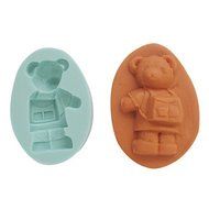 Tint DIY Baking Silicone 3D Cute Bear Shaped Cake Chocolate Soap Mold N2